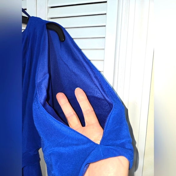 Jessica Simpson Women's M Dolman Sleeve Boat Neck Dress - Picture 3 of 13